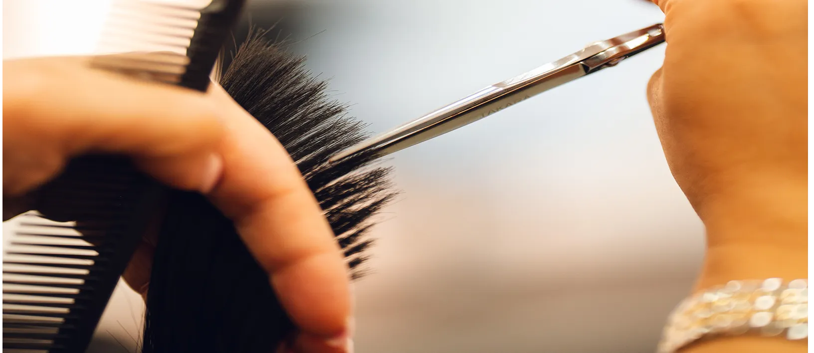 Men's cut and grooming